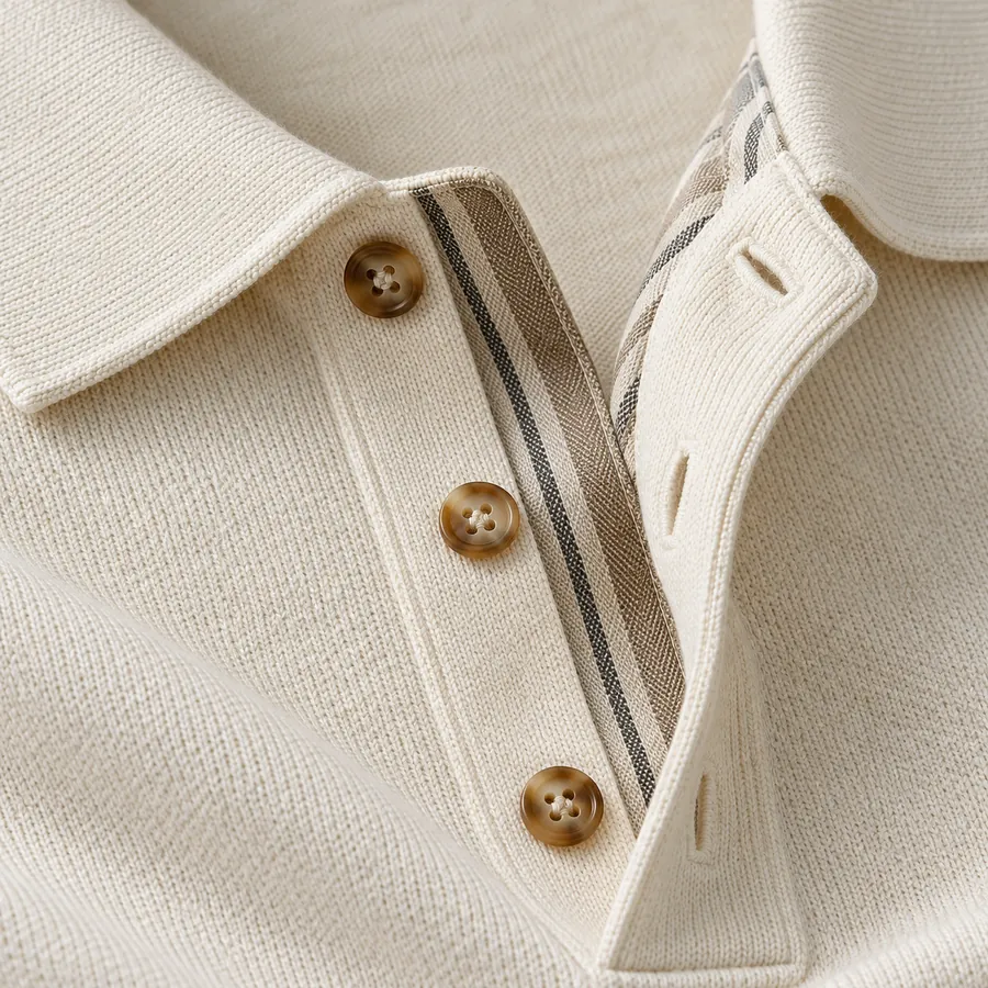 Contrast Inner Placket