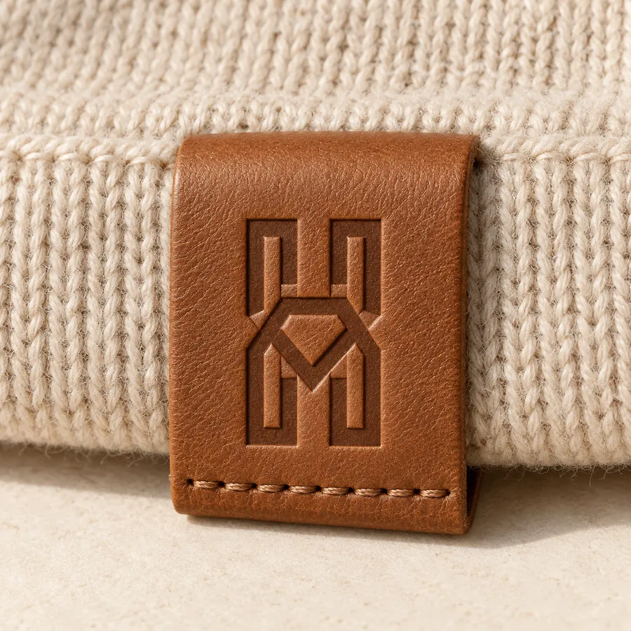 Leather Hem Tabs